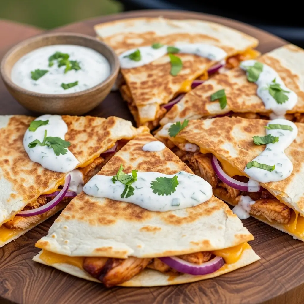 BBQ Chicken Quesadilla
