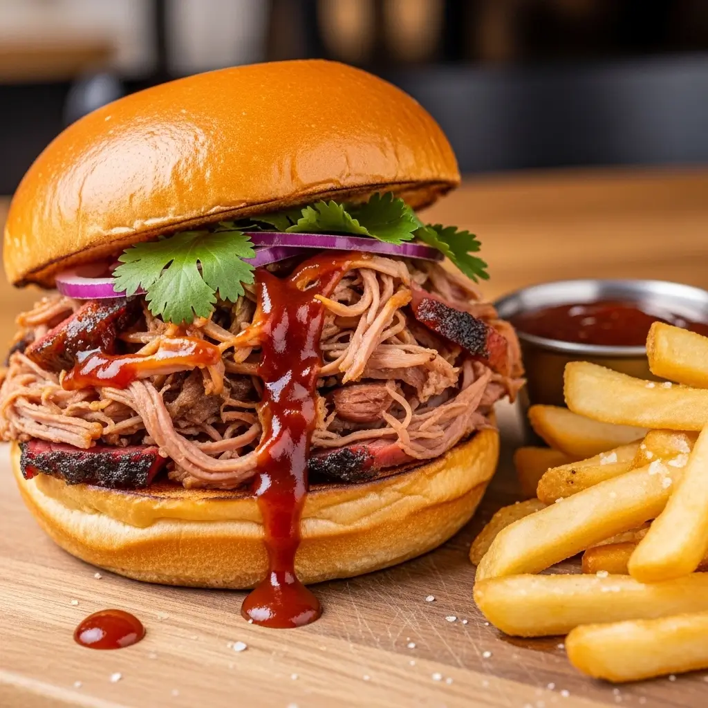 BBQ Pulled Pork Sandwich