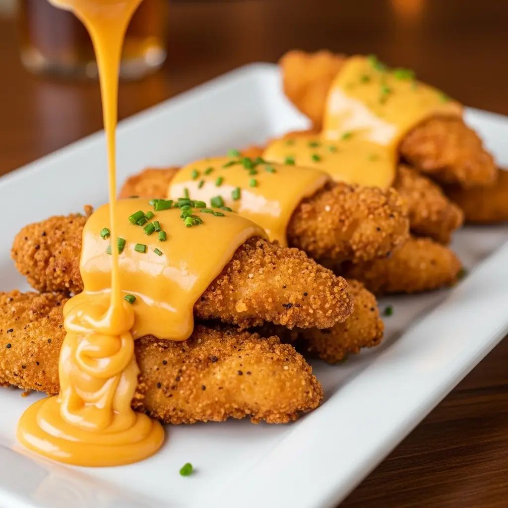 Cheddar Fried Chicken Tenders