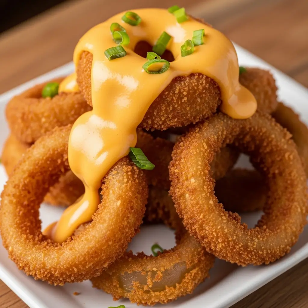 Cheddar Onion Rings