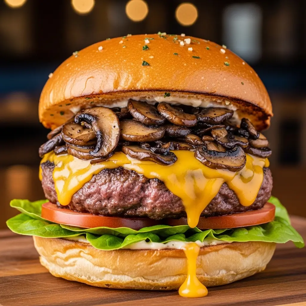 Cheddar Spicy Burger