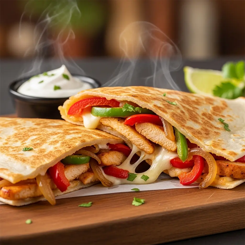 Chicken Fajita Quesadilla