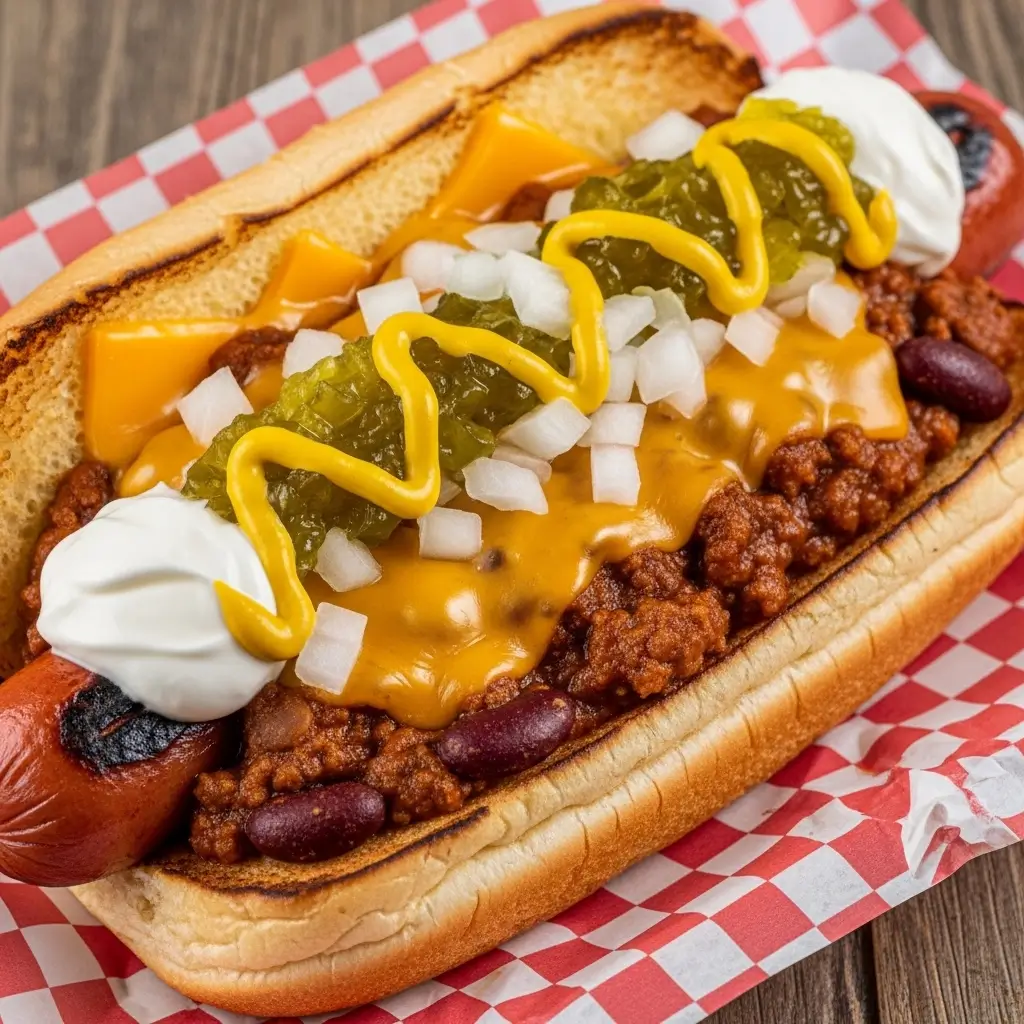 Chili Cheese Dog Supreme