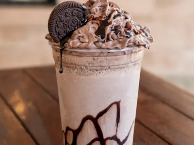 Chocolate Vanilla Milkshake
