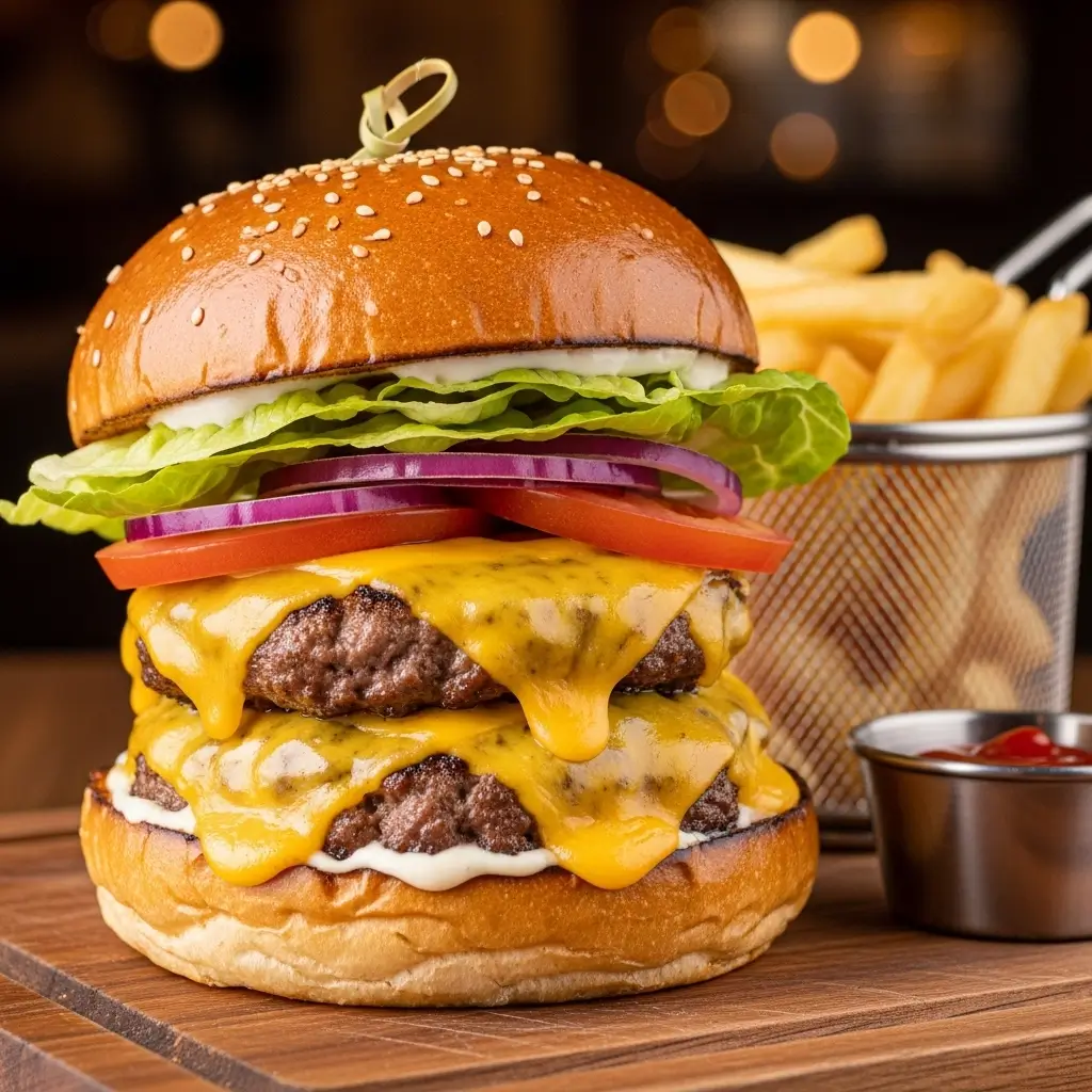 Double Cheddar Burger