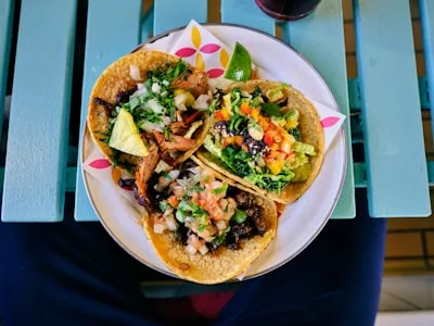 Grilled Chicken and Cheese Wrap