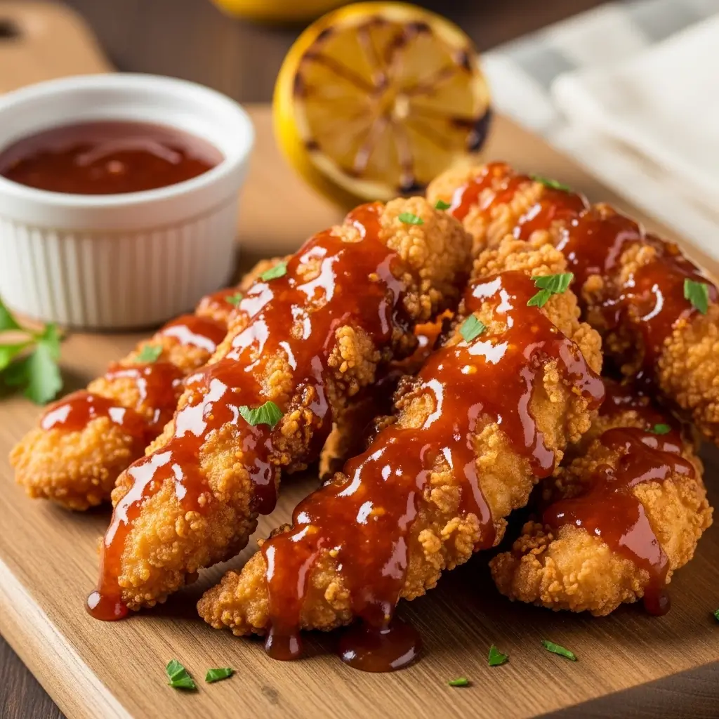 Honey BBQ Fried Chicken Tenders