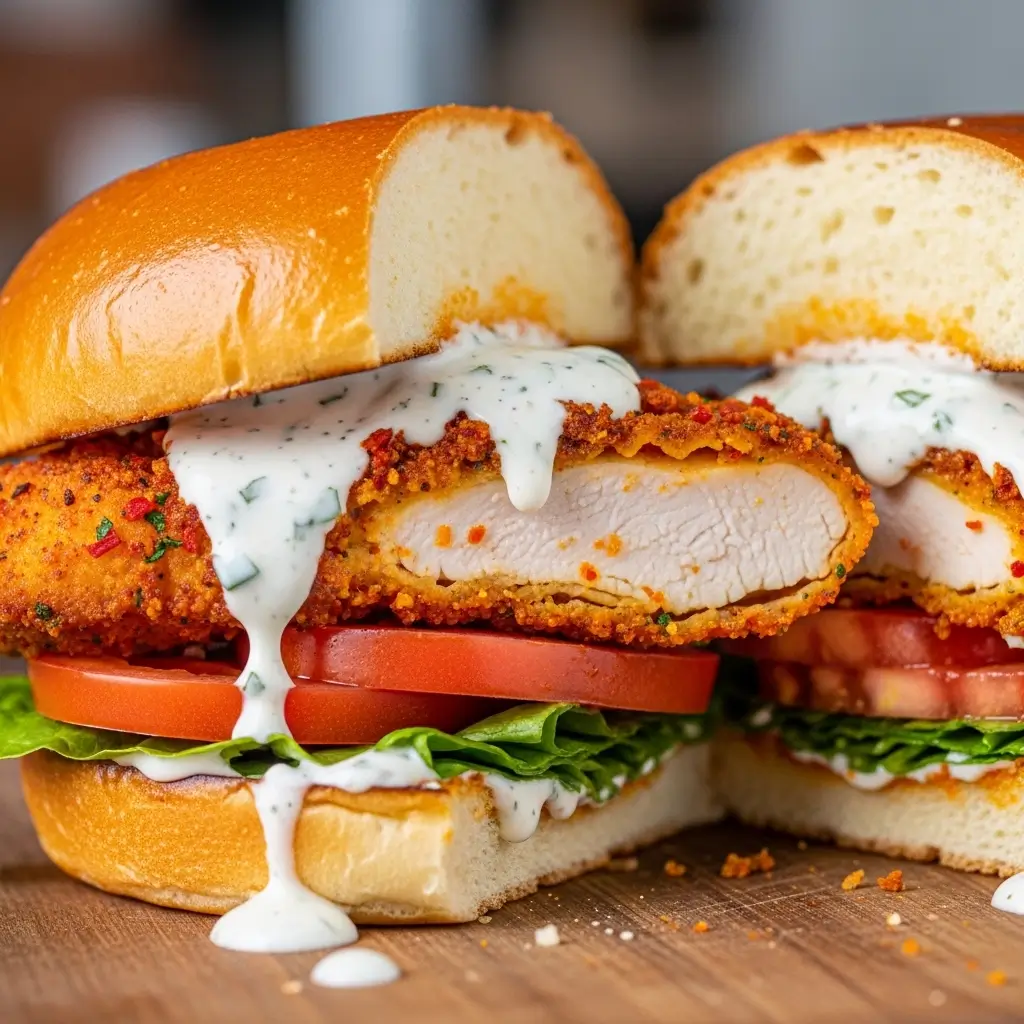 Spicy Chicken Deluxe Sandwich