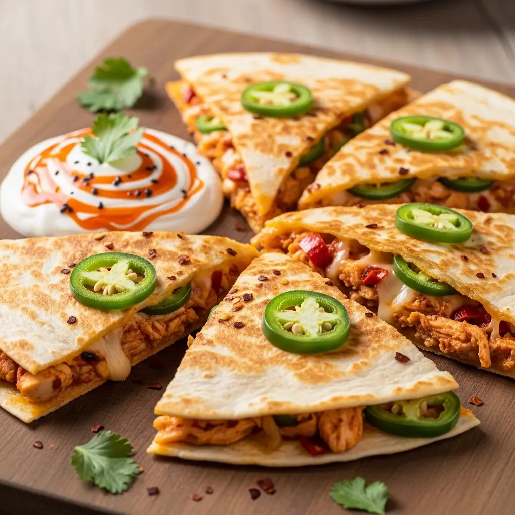 Spicy Chicken Quesadilla
