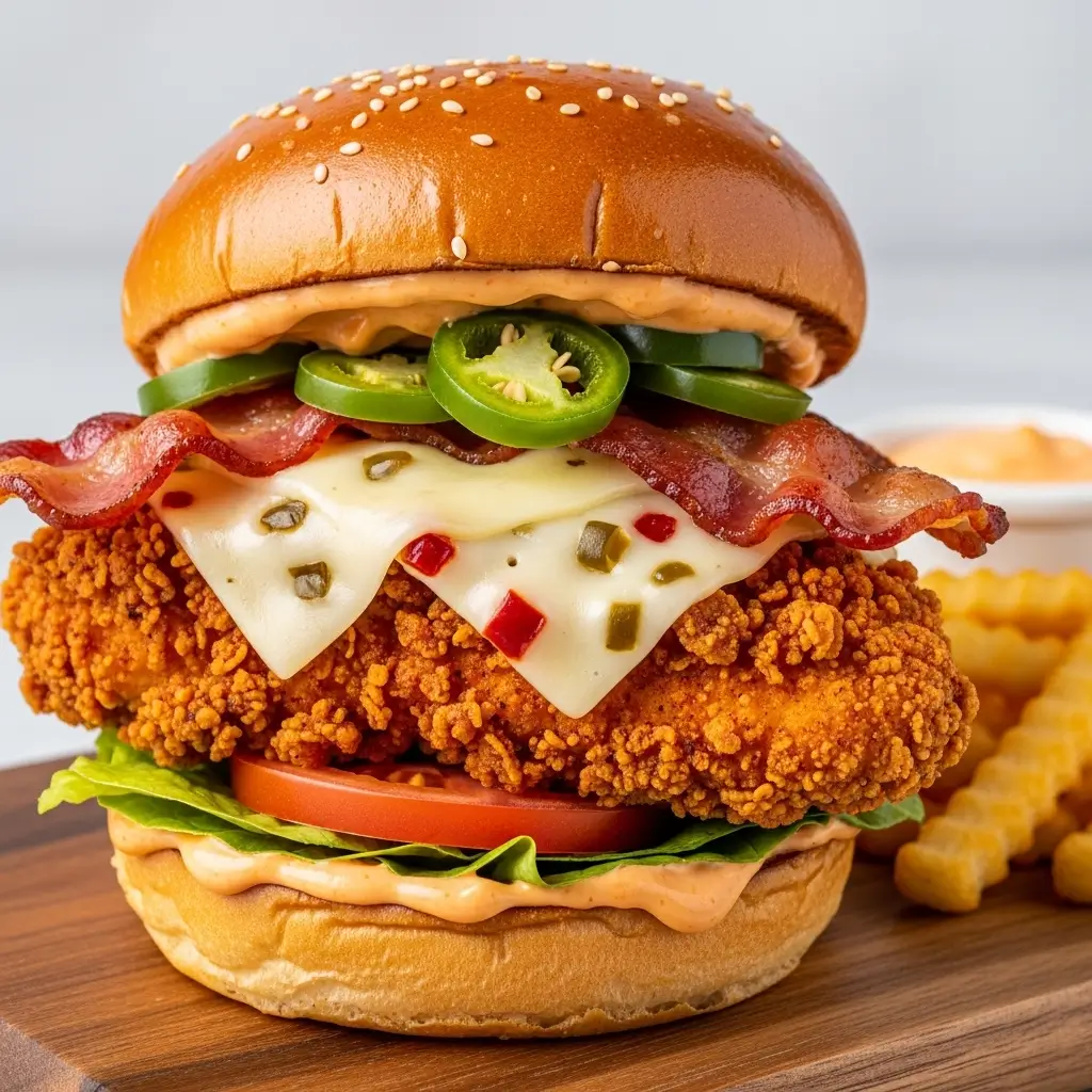 Spicy Chicken Ranch Sandwich