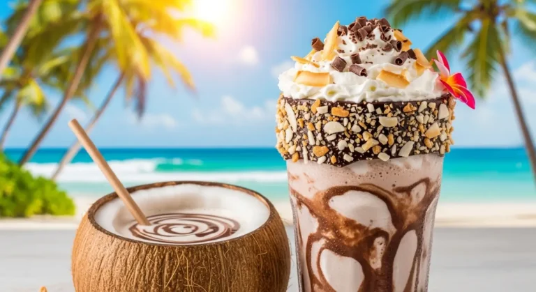 Chocolate Coconut Milkshake – A Tropical and Creamy Dessert Drink