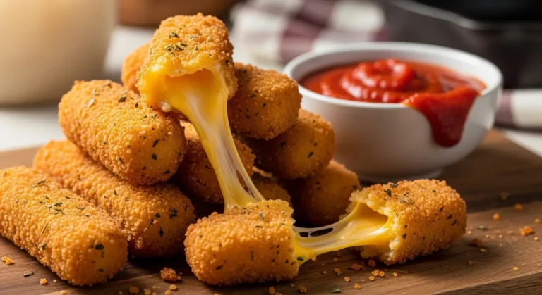 Cheddar Cheese Sticks: A Crispy, Cheesy Snack