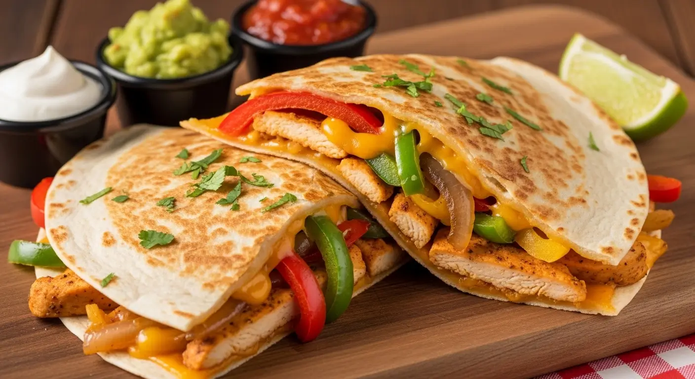 The Ultimate Chicken Fajita Quesadilla: Flavorful, Zesty, and Cheesy