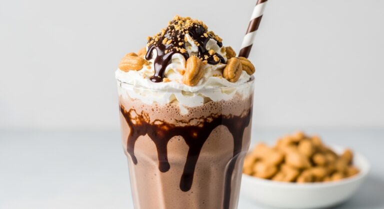 Chocolate Peanut Butter Milkshake – A Rich and Creamy Dessert Drink