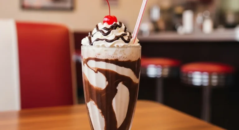 Chocolate Vanilla Milkshake – A Classic Creamy Dessert Drink