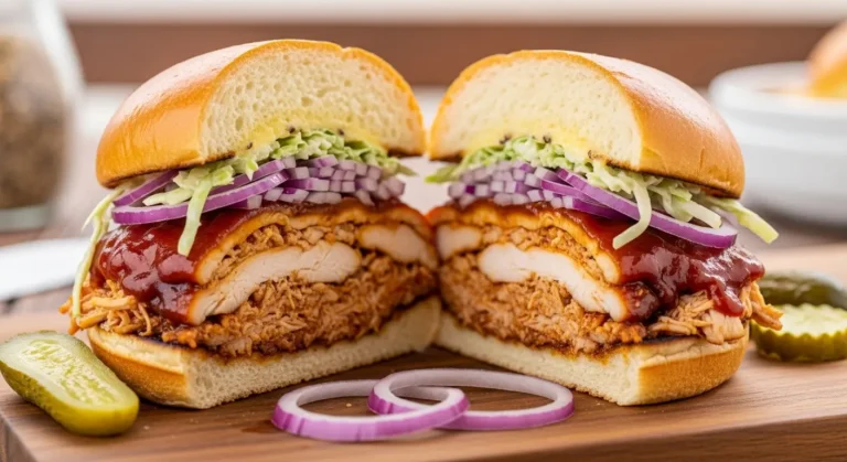 The Ultimate Classic BBQ Chicken Sandwich: A Smoky, Tender Delight