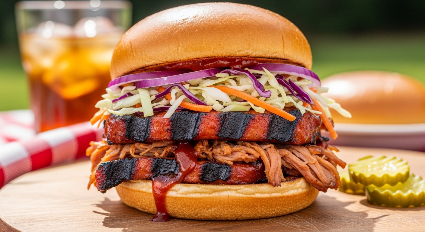 Grilled BBQ Pork Sandwich: A Classic Backyard BBQ Favorite
