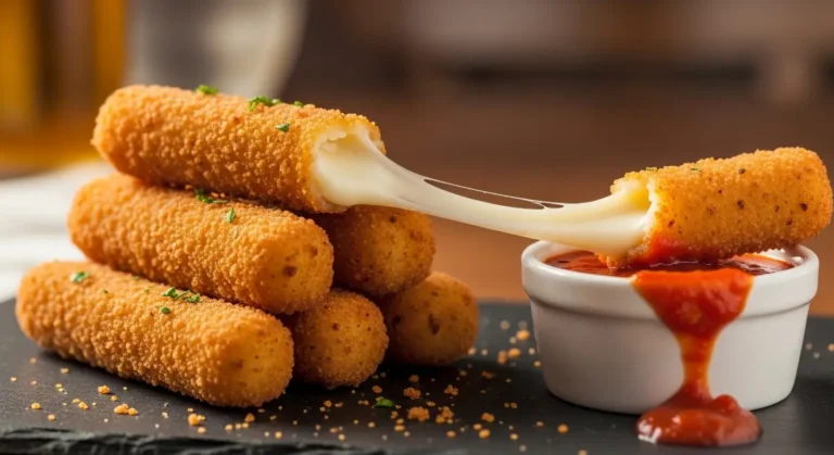 Mozzarella Cheese Sticks: A Crispy, Cheesy Delight