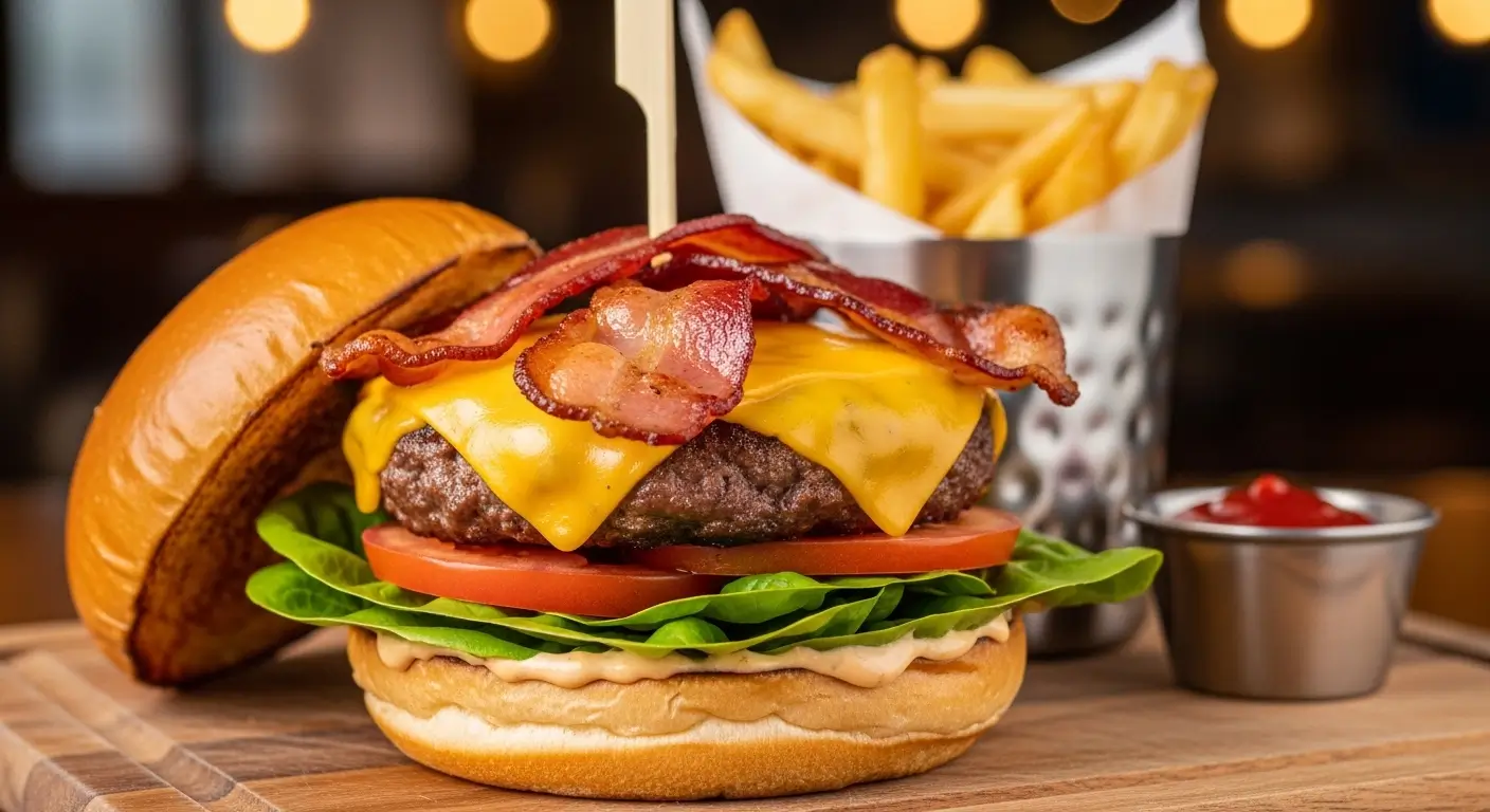 The Ultimate Cheddar Bacon Burger Recipe: A Perfect Blend of Flavor and Indulgence