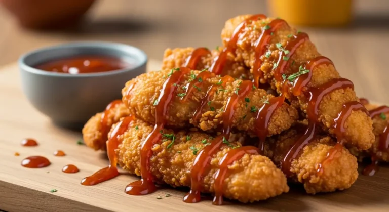 Honey BBQ Fried Chicken Tenders: A Sweet and Savory Delight