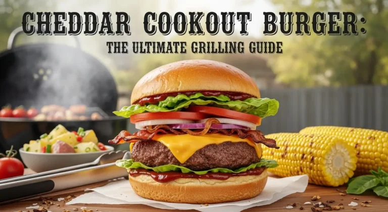 Cheddar Cookout Burger: The Ultimate Grilling Guide