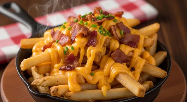 Bacon Cheese Fries: Crispy, Cheesy, and Irresistibly Savory
