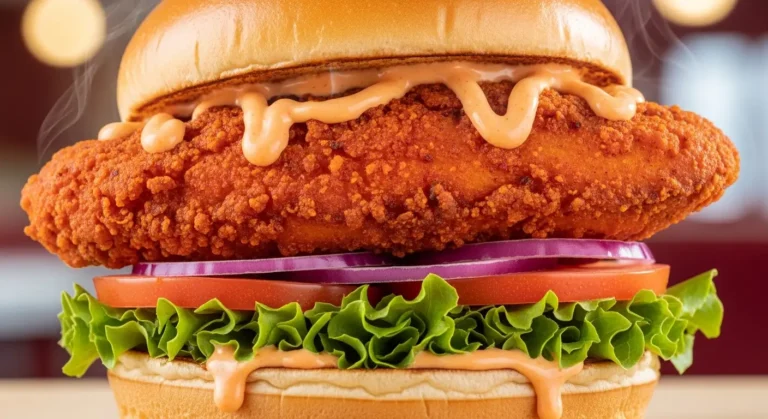The Ultimate Spicy Chicken Deluxe Sandwich: Bold, Juicy, and Flavorful