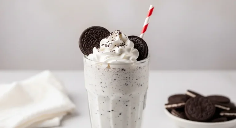 Vanilla Oreo Milkshake – A Creamy and Classic Dessert Drink