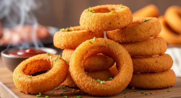 BBQ Onion Rings: A Perfectly Crispy and Smoky Snack